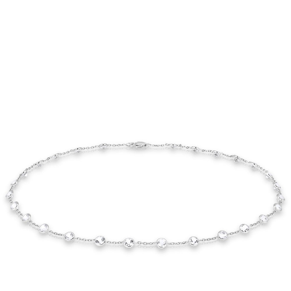 14KT White Gold Precious Topaz 14.5