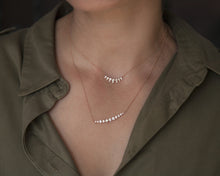 14KT Rose Gold Diamond Elizabeth Crown Necklace