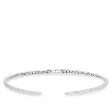 14KT White Gold Diamond Horn Choker Necklace