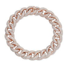 14KT Rose Gold Diamond Luxe Chain Link Bracelet
