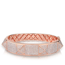 14KT Rose Gold Diamond Reve Bangle Bracelet