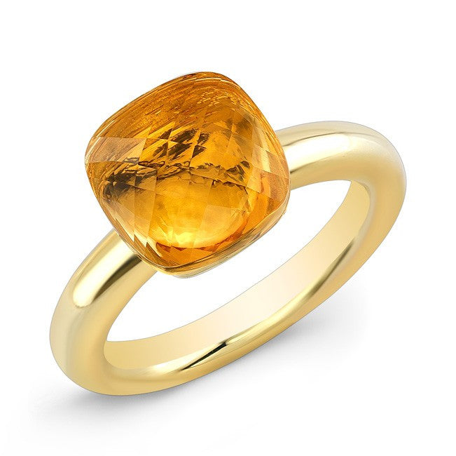 14KT Yellow Gold Citrine Ring