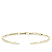 14KT Yellow Gold Diamond Horn Choker Necklace