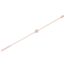 14KT Rose Gold Diamond Mini Evil-Eye Bracelet