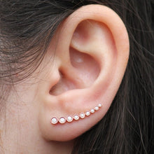 14KT Rose Gold Diamond Shooting Star Ear Cuff