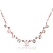 14KT Rose Gold Diamond Diana Necklace