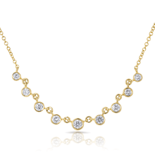 14KT Yellow Gold Diamond Diana Necklace