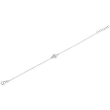 14KT White Gold Diamond Hamsa Bracelet