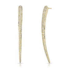 14KT Yellow Gold Diamond Talon Earrings