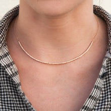 14KT White Gold Diamond Abby Choker Necklace