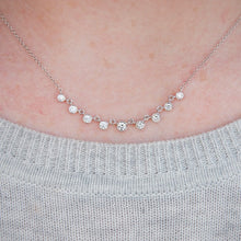 14KT Rose Gold Diamond Diana Necklace